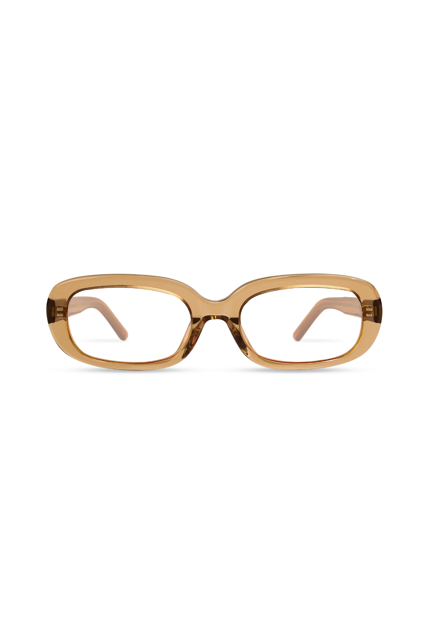 Violet Crystal Brown Eyeglasses — Eyeglass Frames