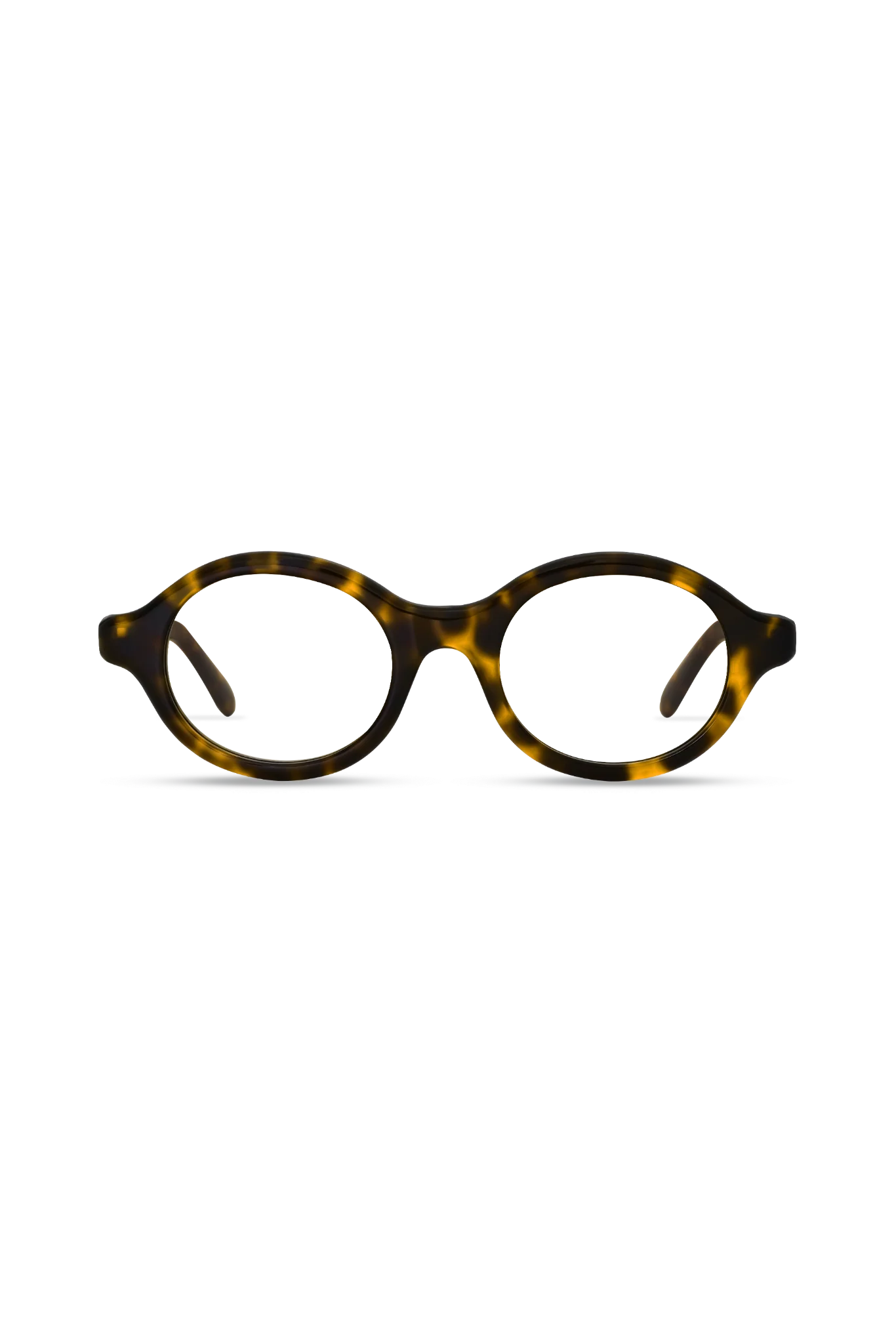 Aila Amber Tortoise Frame Glasses - Amber Tortoise