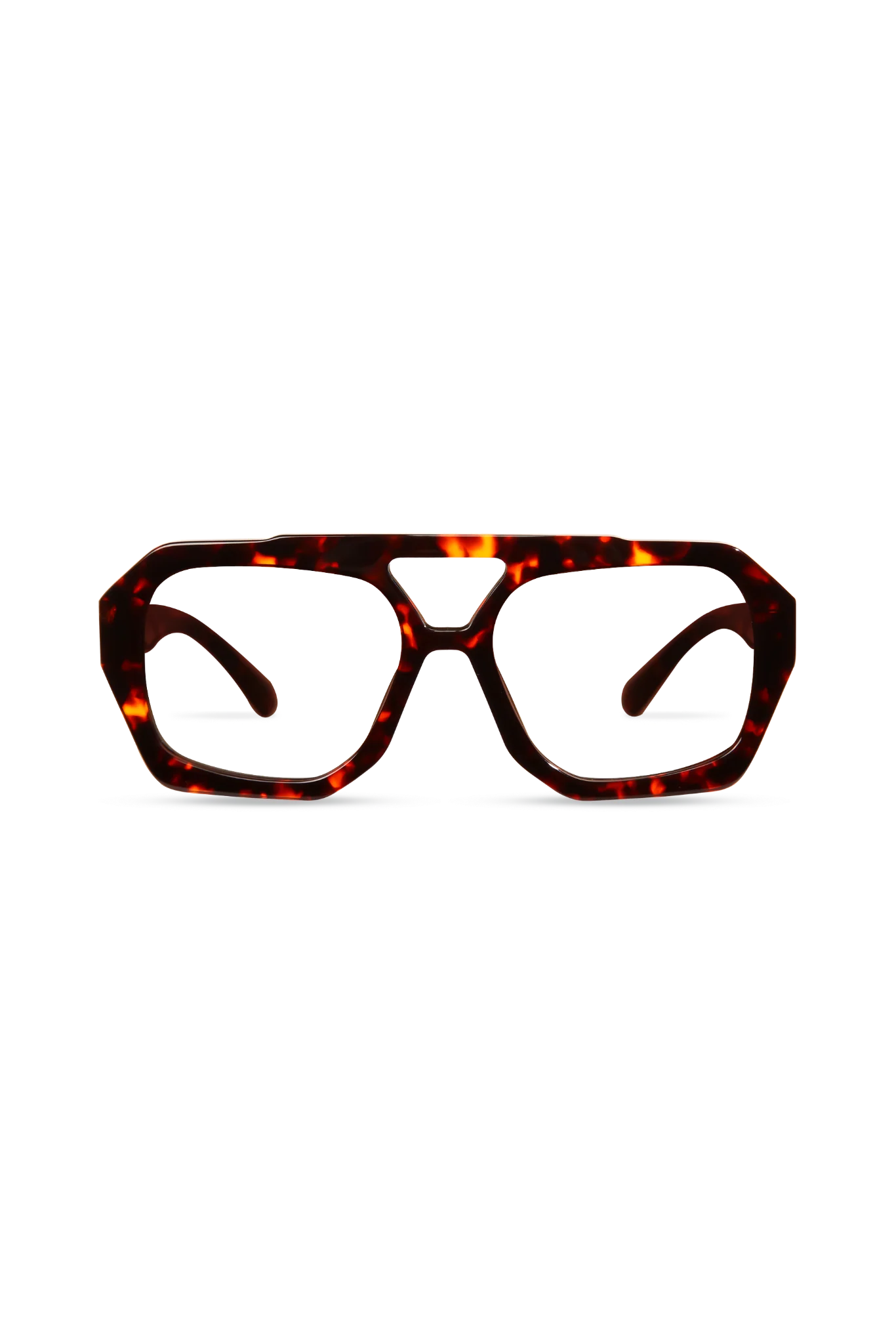 Beth Havana Frame Glasses - Havana