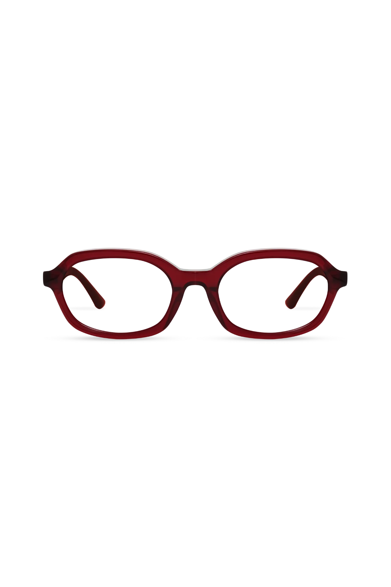 Rayna Crystal Red Frame Glasses - Crystal Red