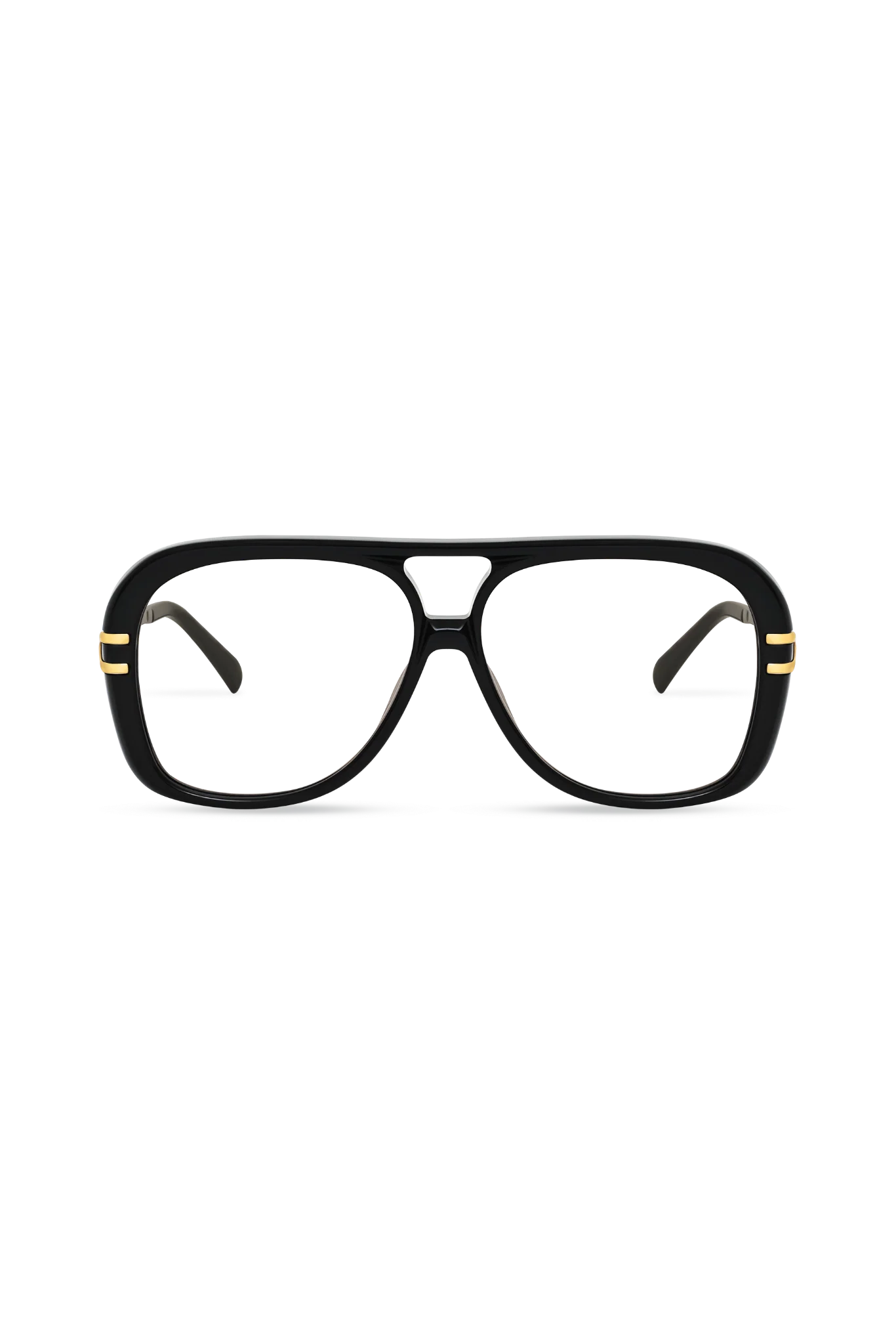 Spark Black Frame Glasses - Black