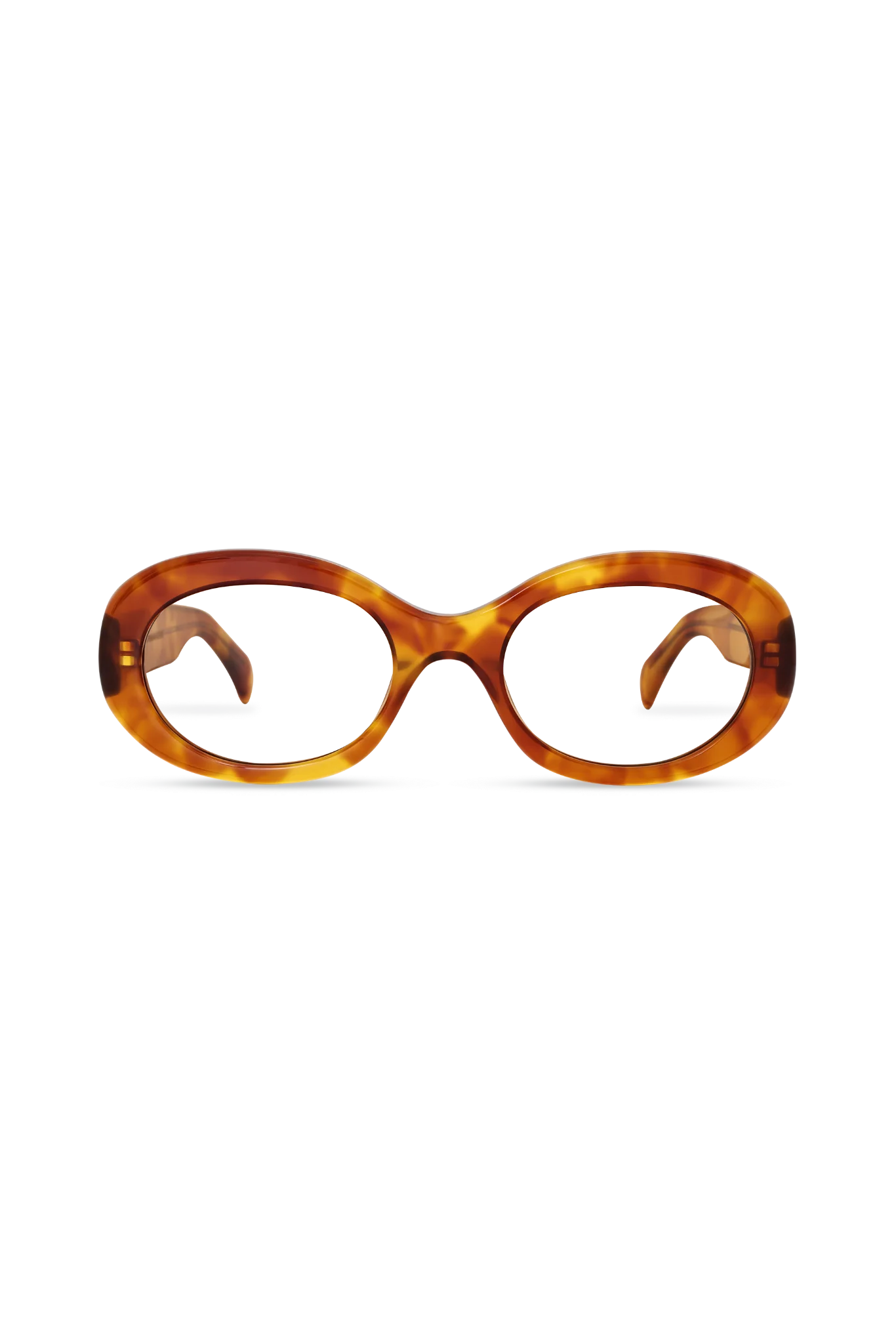 Kaia Light Amber Tortoise Eyeglasses — Eyeglass Frames