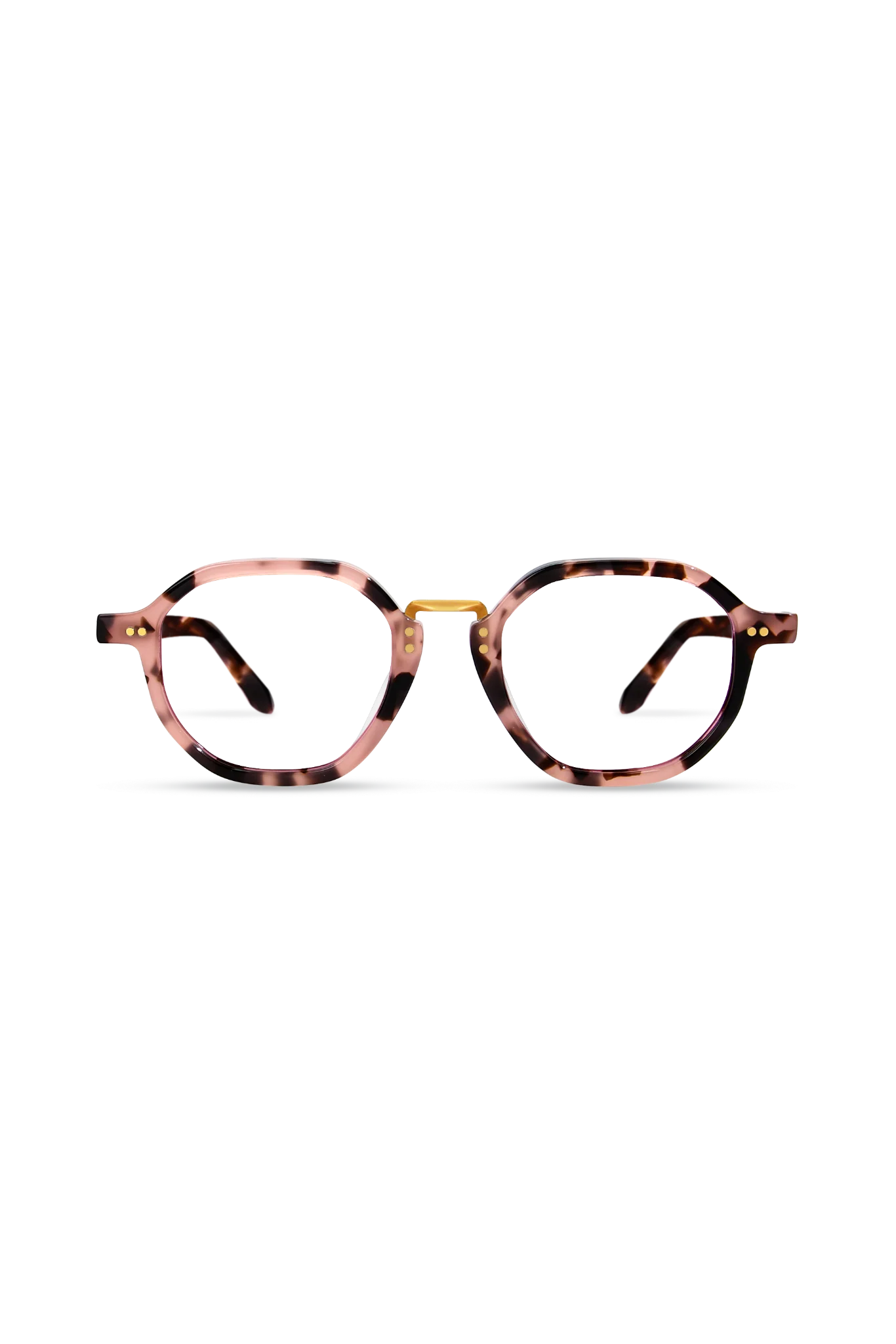 Luxis Pink Tortoise Aviator Eyeglasses — Eyeglass Frames