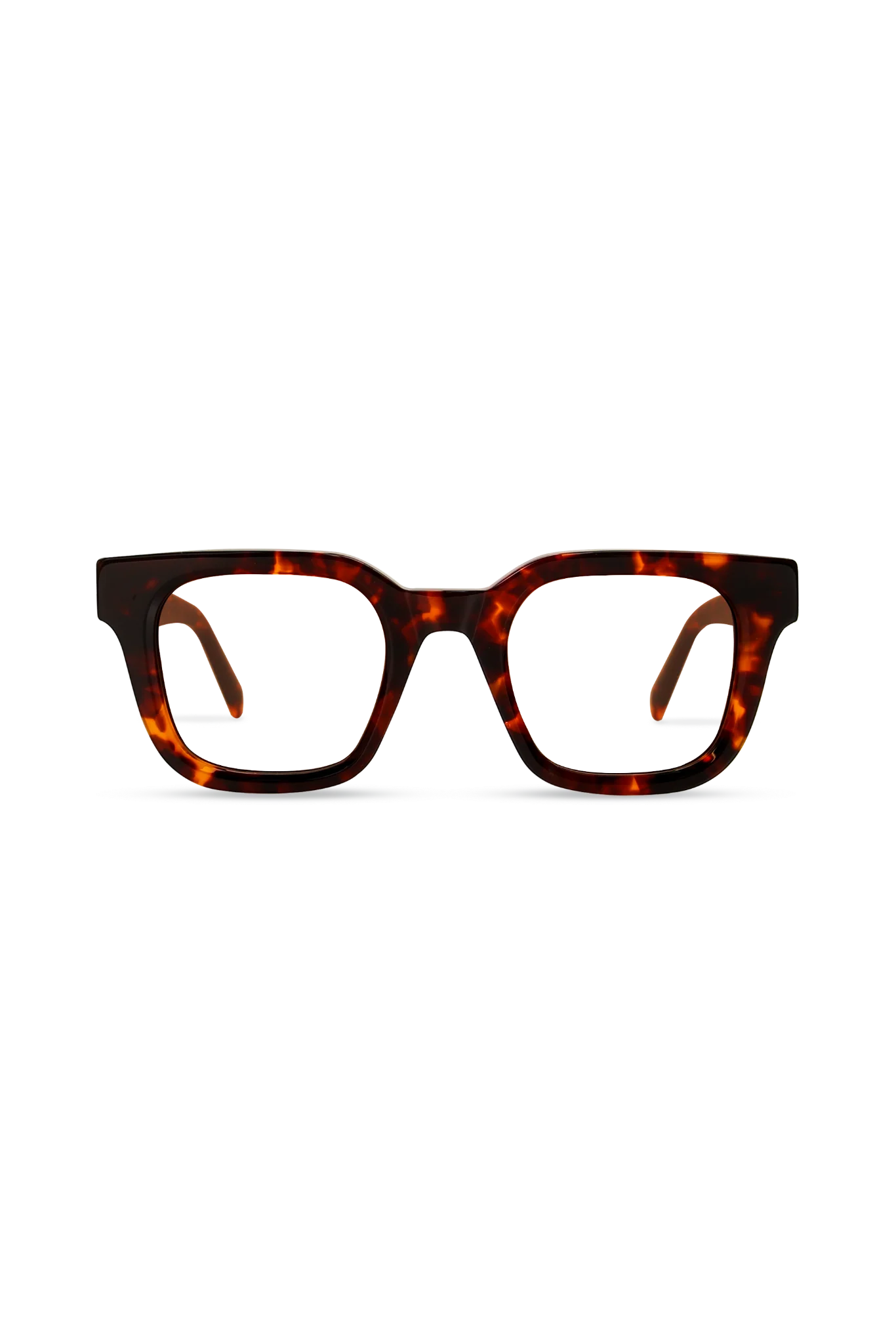 Marlo Havana Square Eyeglasses — Eyeglass Frames