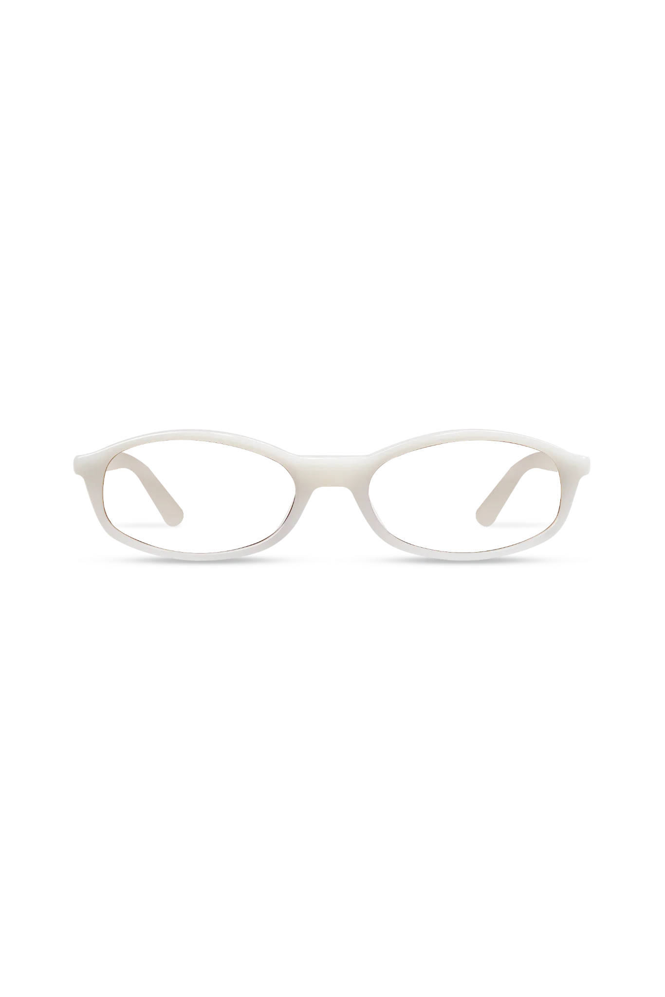 Sundra Milky White Frame Glasses - Milky White
