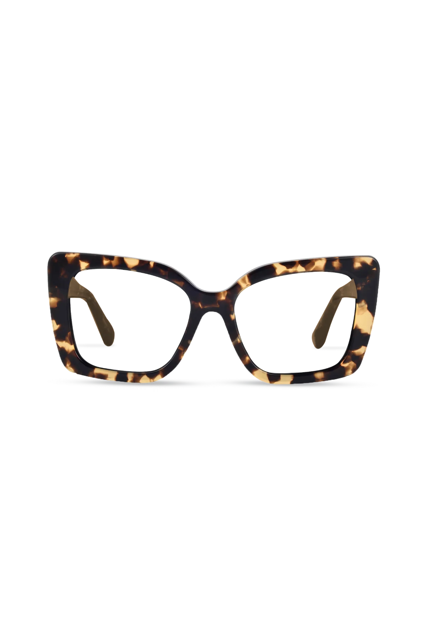 Stella Blonde Tortoise Cat-Eye Eyeglasses — Eyeglass Frames