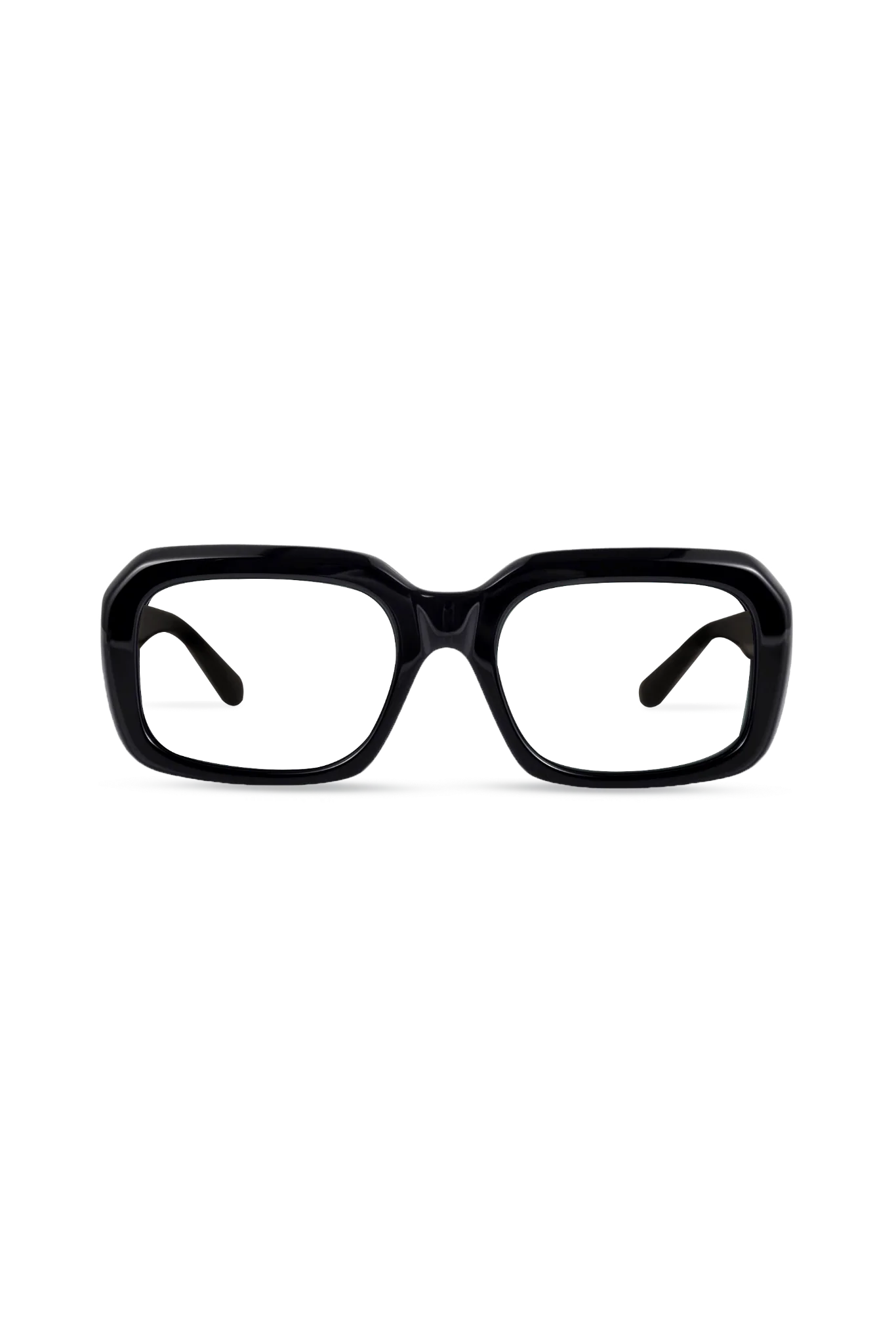 Harper Black Square Eyeglasses — Montures de lunettes