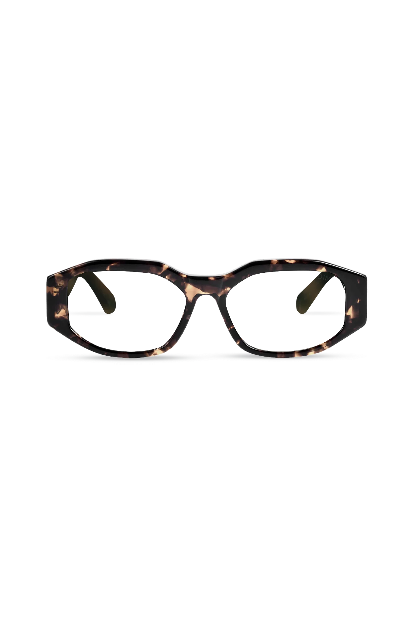 Fleur Blonde Tortoise Geometric Eyeglasses