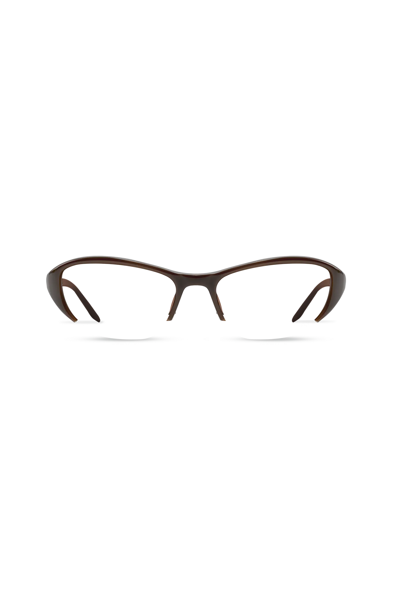 Veyra Brown Cat-Eye Eyeglasses — Montures de lunettes