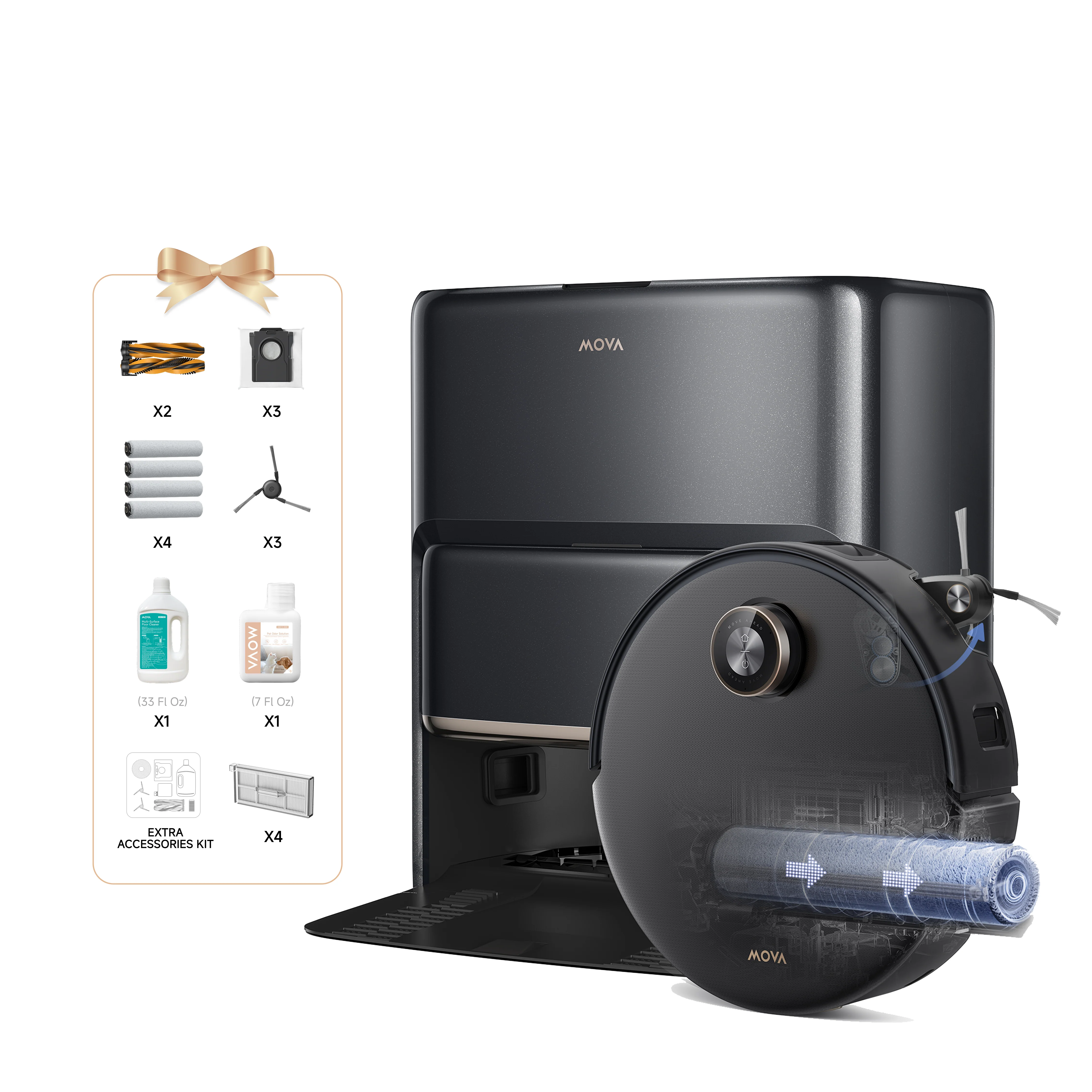 MOVA Z60 Ultra Roller Complete Robot Vacuum — Robot Vacuum