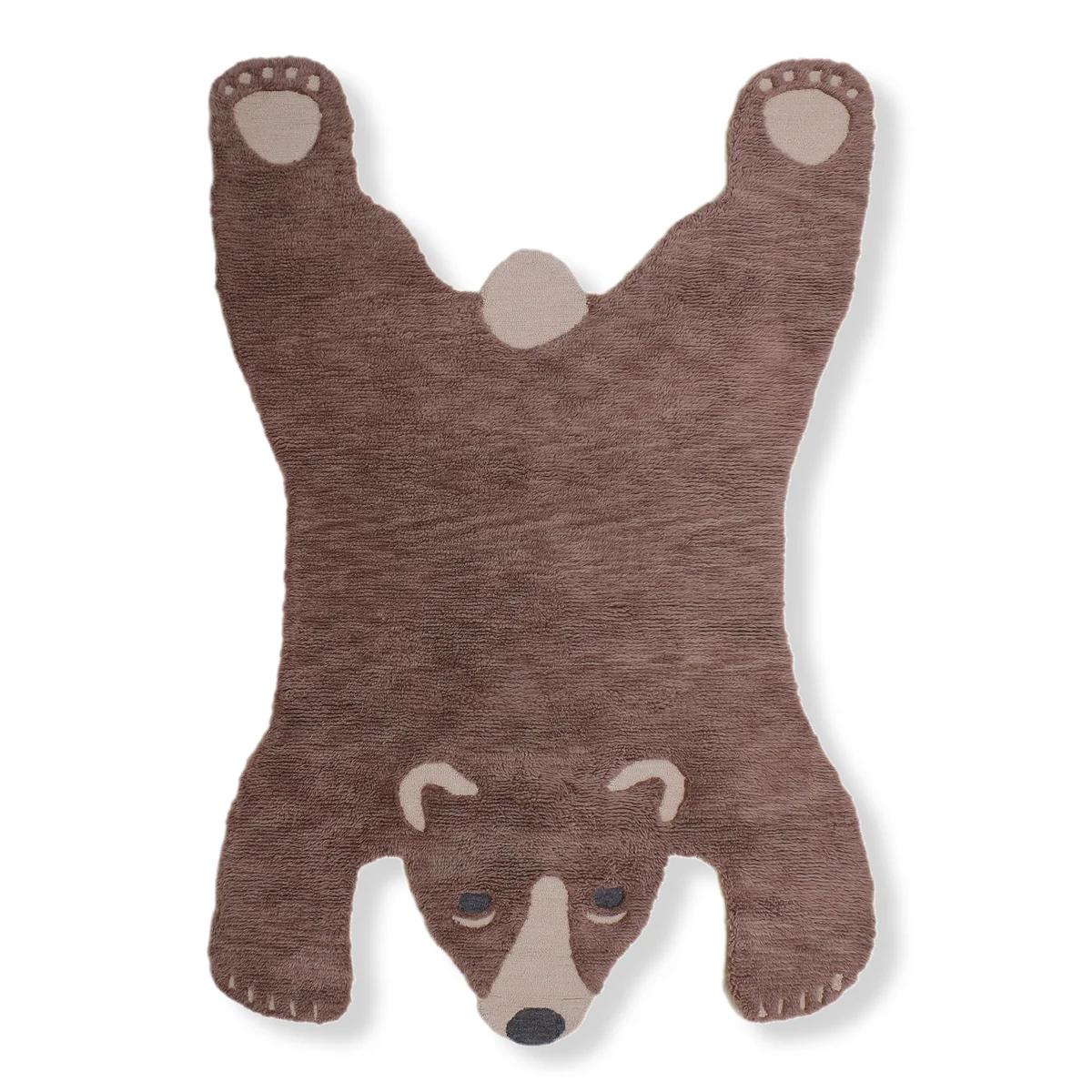 Bear Rug - 4' x 6' / Brown — Area Rugs