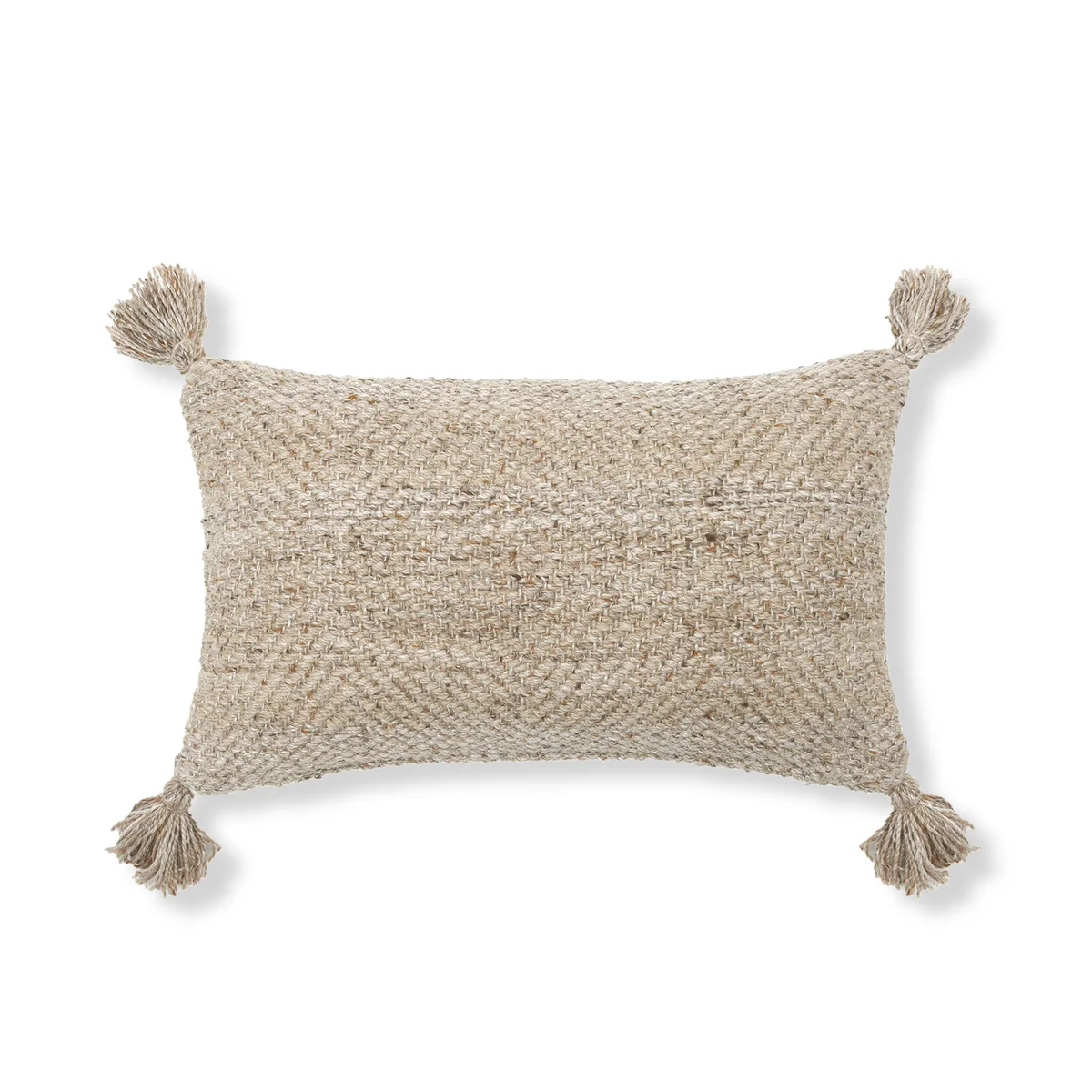 Sierra Lumbar Pillow - 12" x 21" / Natural