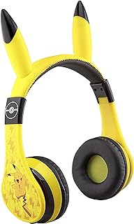 eKids Pokemon Kids Bluetooth Headphones – Yellow — Wireless Earbuds