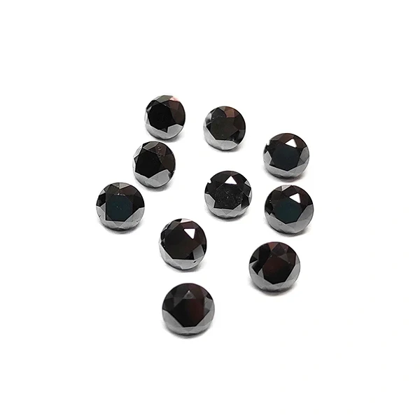 2.80 MM To 3.10 MM Calibrated Loose Black Diamond - AA / 2.80 TO 2.90 MM — Loose Gemstones