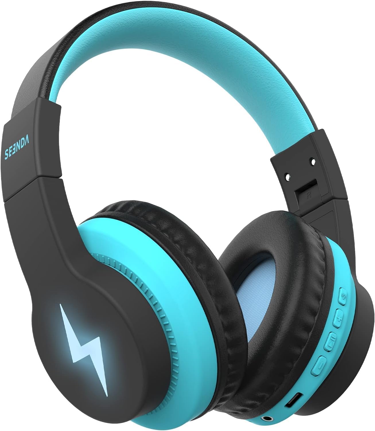 seenda JCH-01 Casques Enfants Sans Fil, Volume Limité 85/94dB — Écouteurs sans fil