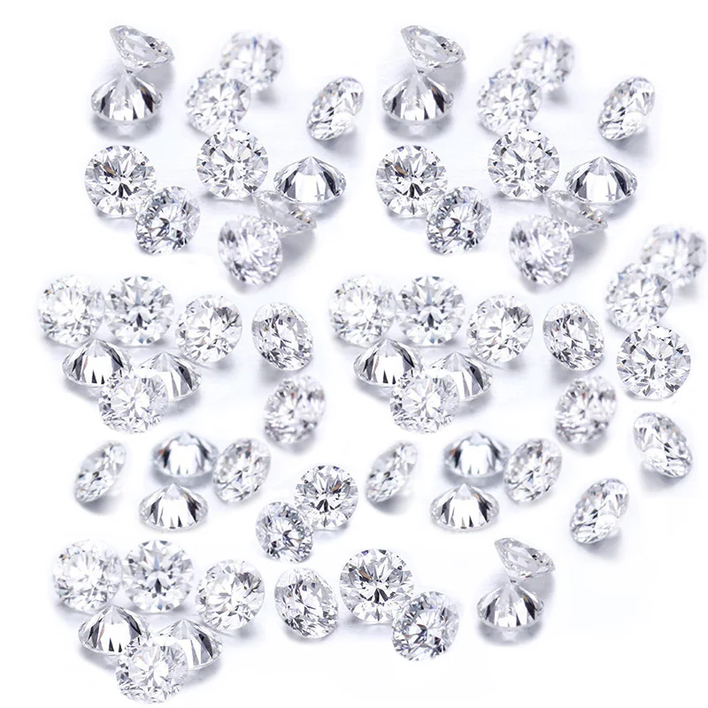 Lot de diamants étoiles 1 carat G/H couleur VVS1/2 1,25-1,35 (105-120 pièces)