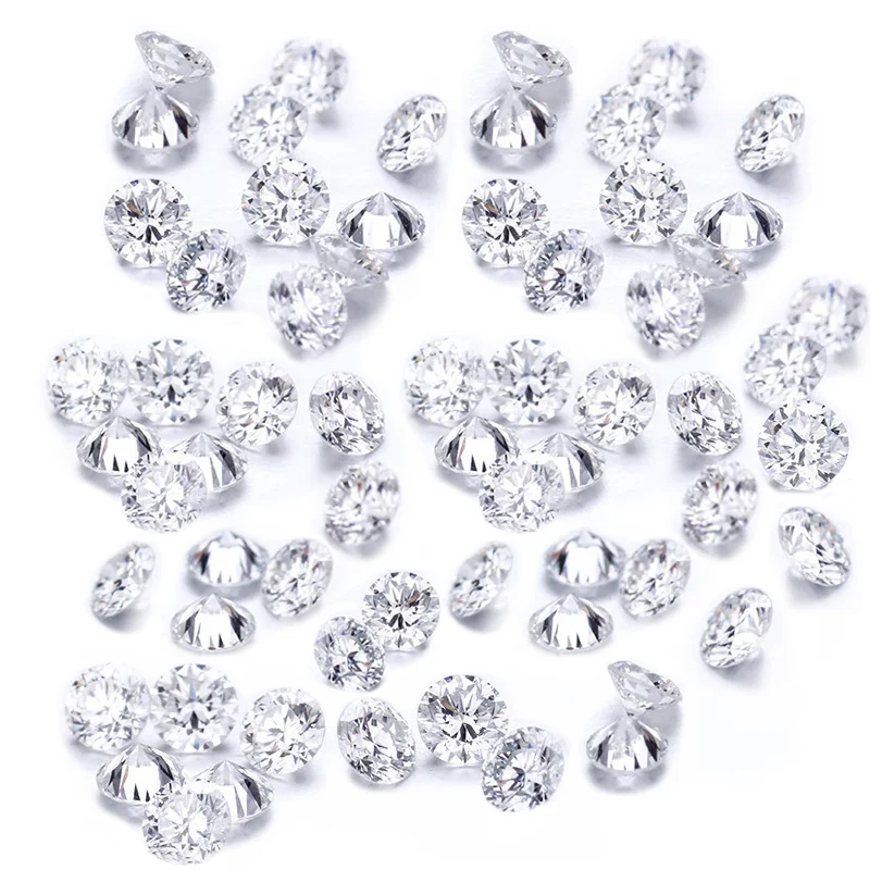 Lot de diamants étoiles 1 carat G/H couleur VVS1/2 1,25-1,35 (105-120 pièces) — Pierres précieuses en vrac