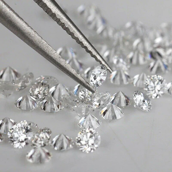 1 Carat VS1/2 G/H Color Round Cut Melee Diamonds Lot - 1.90 to 2.00 MM — Loose Gemstones