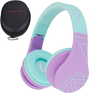 Casque sans fil pliable PowerLocus pour enfants