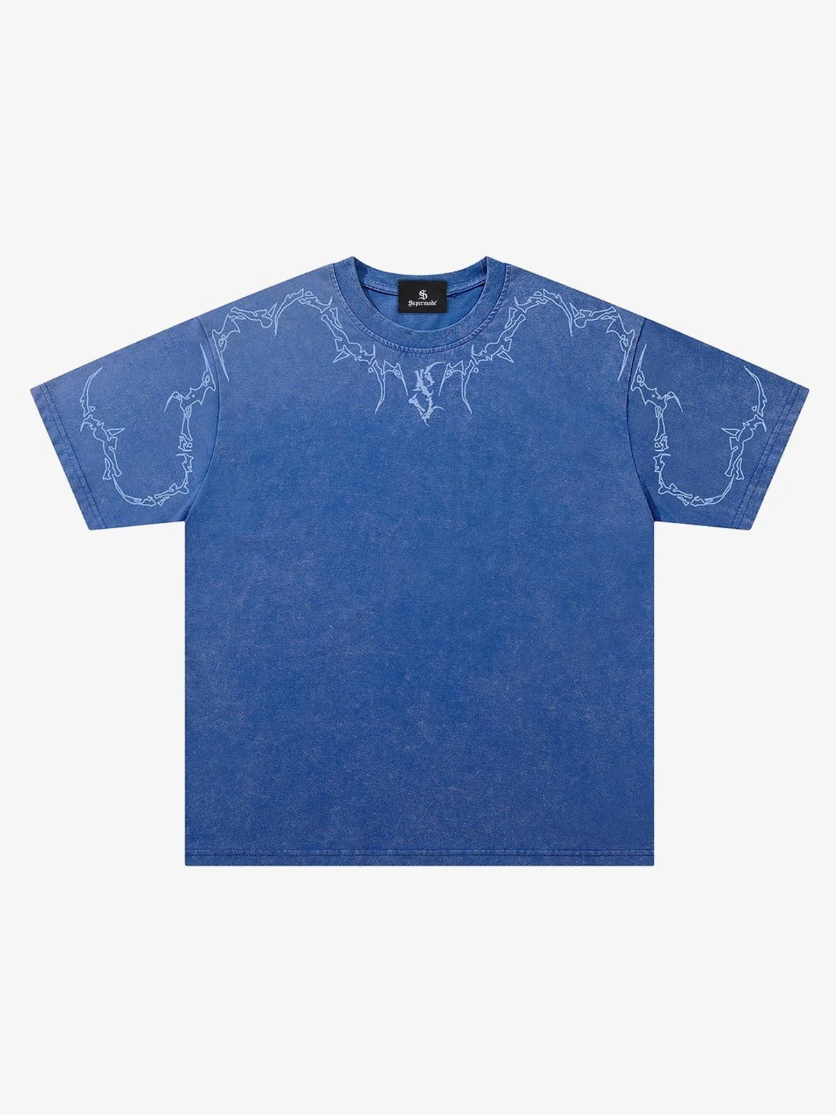 Thorn Stitch TEE - Blue / S