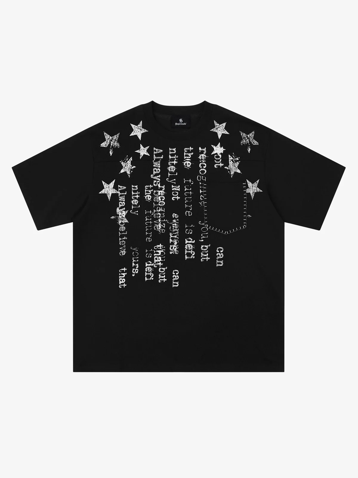 Star Graphic Tee - Black / M