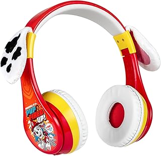 eKids Paw Patrol Kids Bluetooth Wireless Headphones — Wireless Earbuds