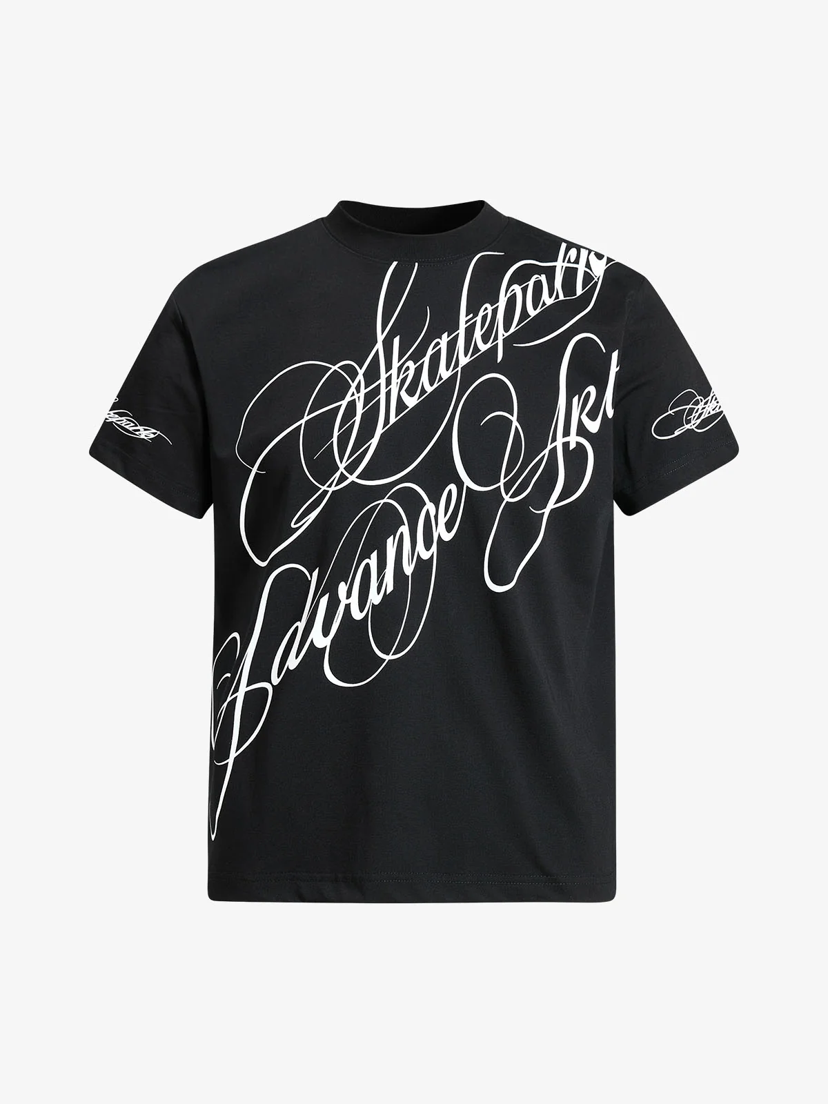 Letter Graphic Tee - Black / S