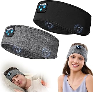Casque de Sommeil 2 Pack Bluetooth Bandeau — Écouteurs sans fil