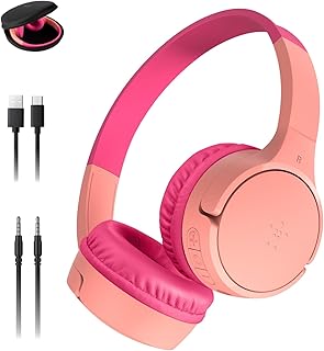 Belkin SoundForm Mini Kids Wireless Earbuds Pink — Wireless Earbuds