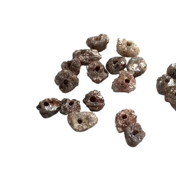 Perles de diamant brut marron 3 ct 2.00-3.00 MM GemoneDiamonds — Perles à bijoux