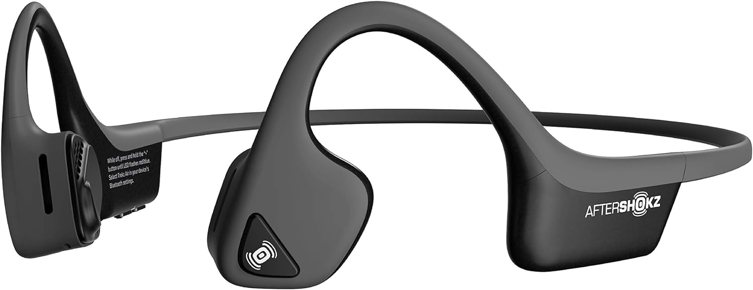 AfterShokz AS650 Air Open Ear Bone Conduction Headphones — Wireless Earbuds