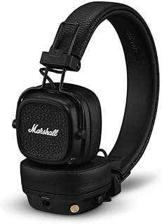 Casques Marshall Major V sans fil, noir — Écouteurs sans fil