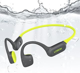 Écouteurs LOBKIN à Conduction Osseuse Bluetooth 6.0 IPX8 — Écouteurs sans fil