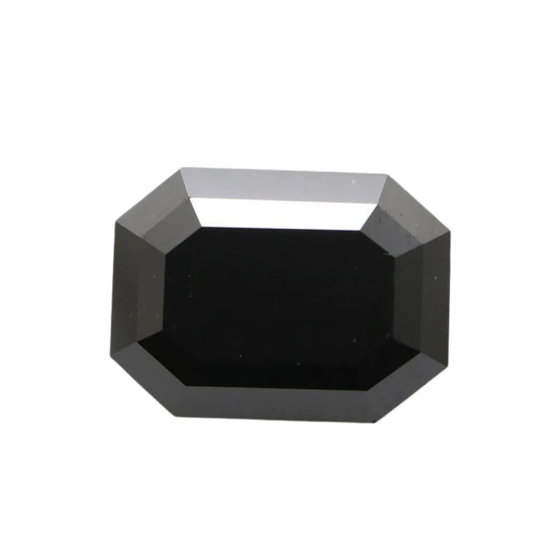 Diamant noir taille émeraude 4 carats - AA par GemoneDiamonds — Pierres précieuses en vrac
