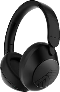 PowerLocus Bluetooth Over-Ear Headphones, 70H Playtime, 4 EQ Modes — Wireless Earbuds