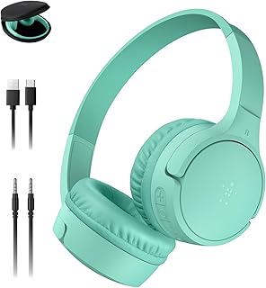 Belkin SoundForm Mini Kids Wireless Headphones – 30H Battery — Wireless Earbuds