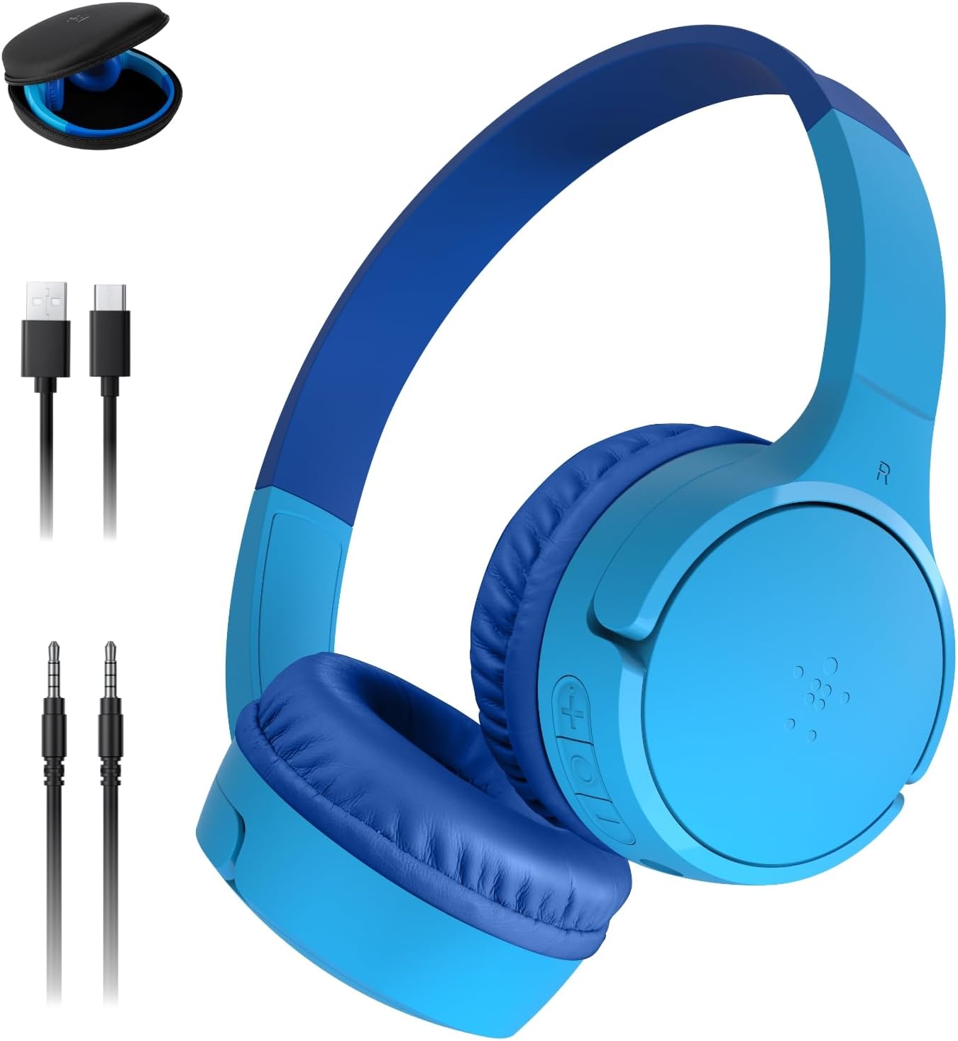 Casque Belkin SoundForm Mini Enfants Bleu Sans fil — Écouteurs sans fil