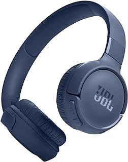 JBL Tune 520BT Wireless On-Ear Headphones, 57H Battery — Wireless Earbuds