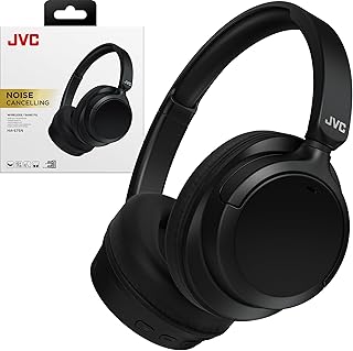 JVC HA-S75N-B Noise Cancelling Wireless Headphones Black