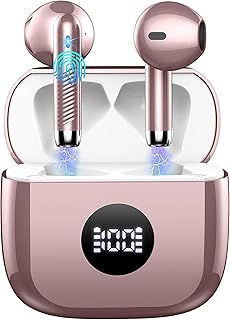 Écouteurs Bluetooth 5.4 HiFi Stéréo 40H Autonomie