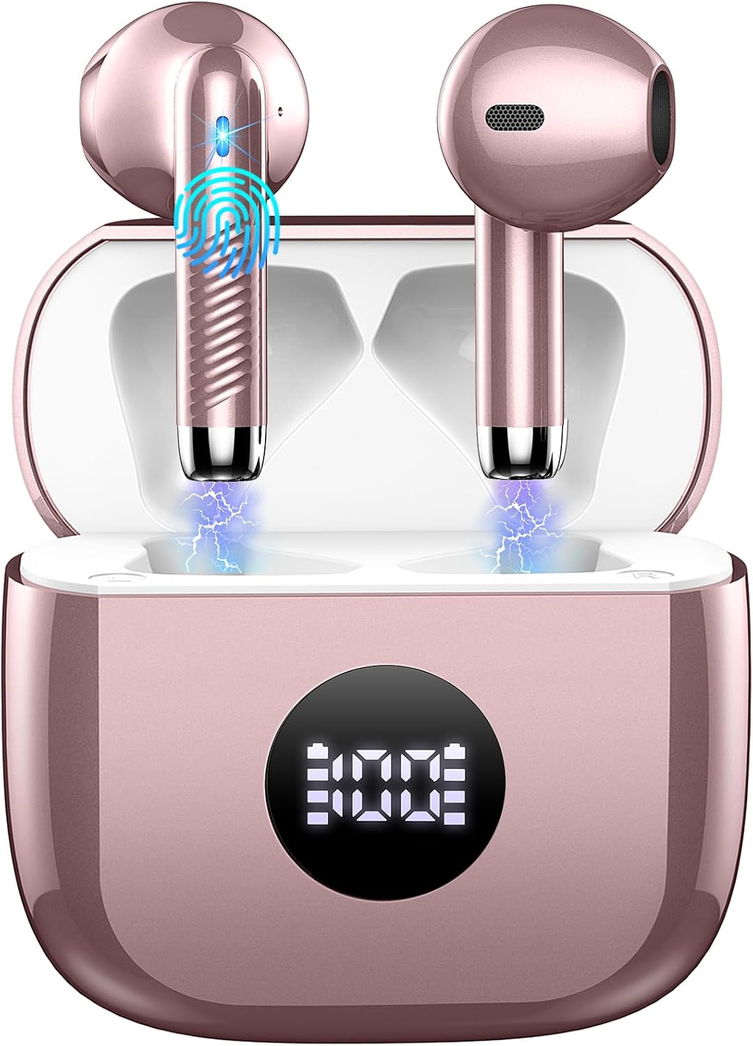 Wireless Earbuds Bluetooth 5.4 HiFi Stereo 40H Playtime — Wireless Earbuds